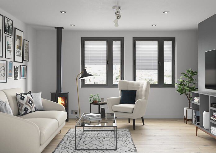 Venetian, Brushed Grey - Perfect Fit Blind - Image 6